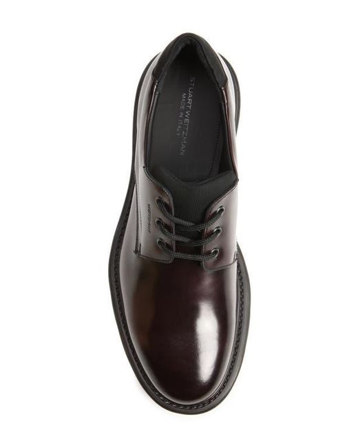 Stuart Weitzman Black Ajay Derby for men