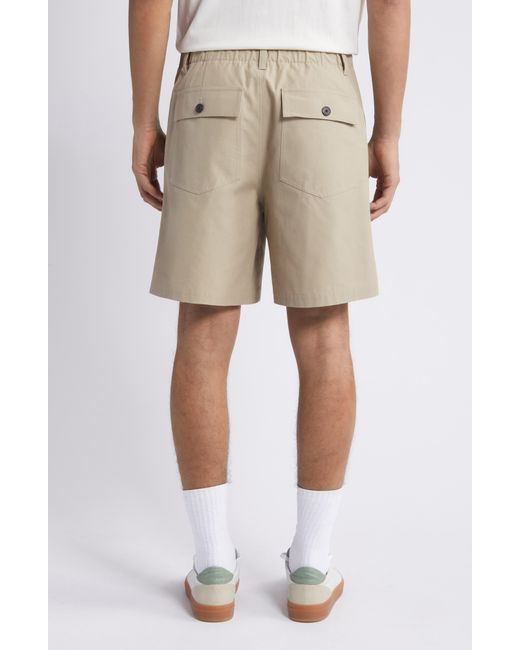 FRAME Natural Patch Cotton Traveler Shorts for men