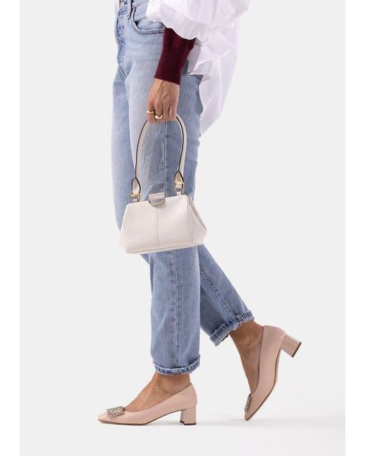 Bells & Becks Natural Sofia Pump With Tab