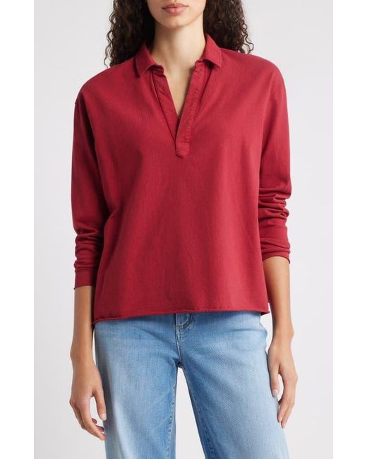 Frank & Eileen Red Patrick Popover Henley