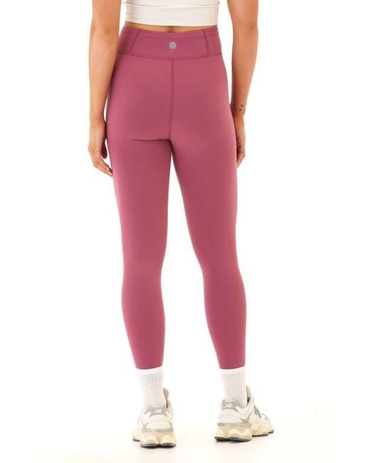 Threads For Thought Red Elena High Waist 7/8 Leggings