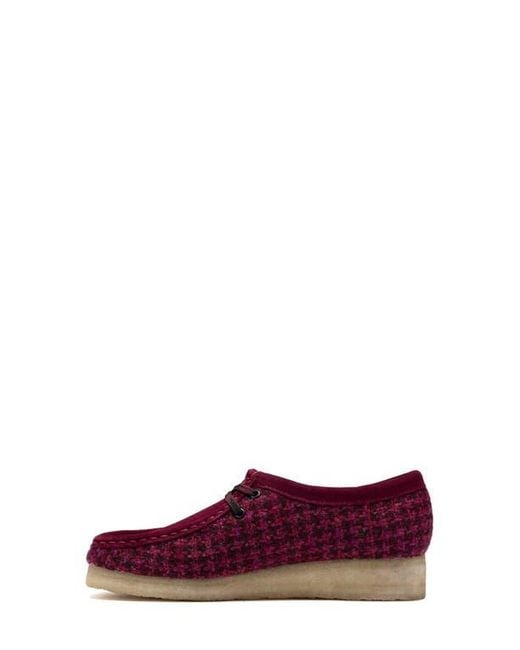 Clarks Purple Wallabee Chukka Boot