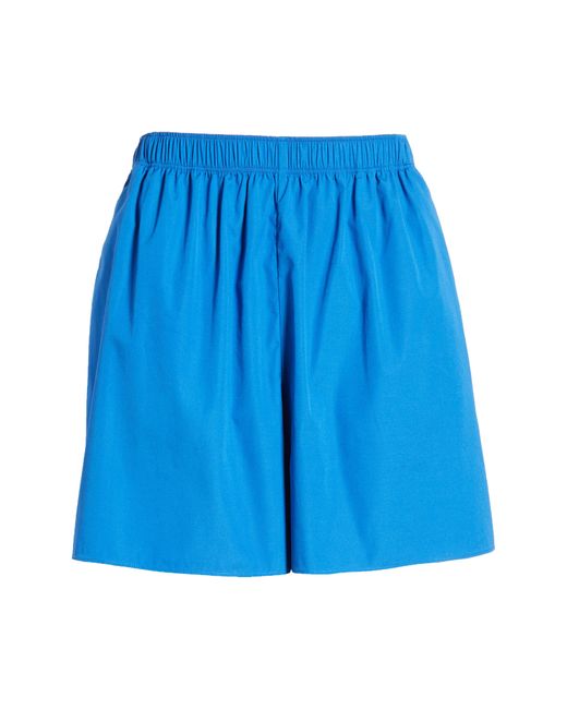 Nordstrom Blue Pull-on Poplin Shorts