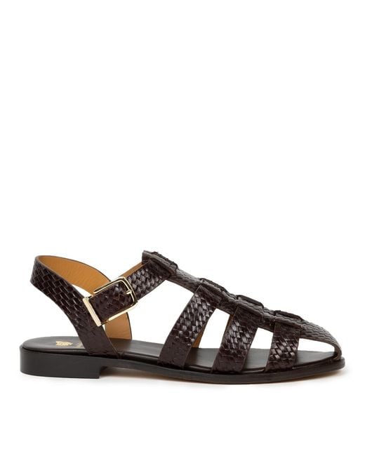 Bobbies Brown Romane Flat Sandals