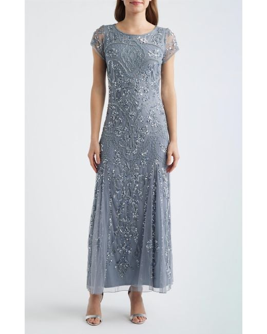 beaded mesh midi cocktail dress pisarro nights in Blue Bride dresses ZAPAKA Women Sparkly Mermaid YGroup_joshirtincottonpoplin Beaded mesh fabrication Illusion Color:BLACK/CHAMPAGNE
