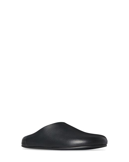 The Row Black Hudson Mule