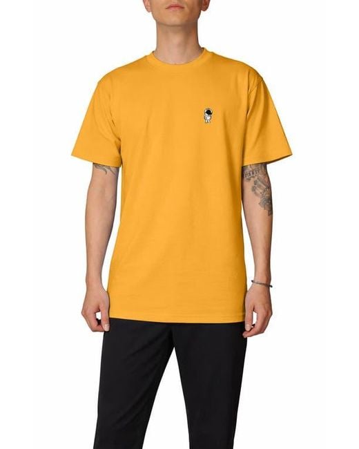 Alix Orange Astronaut Tee for men