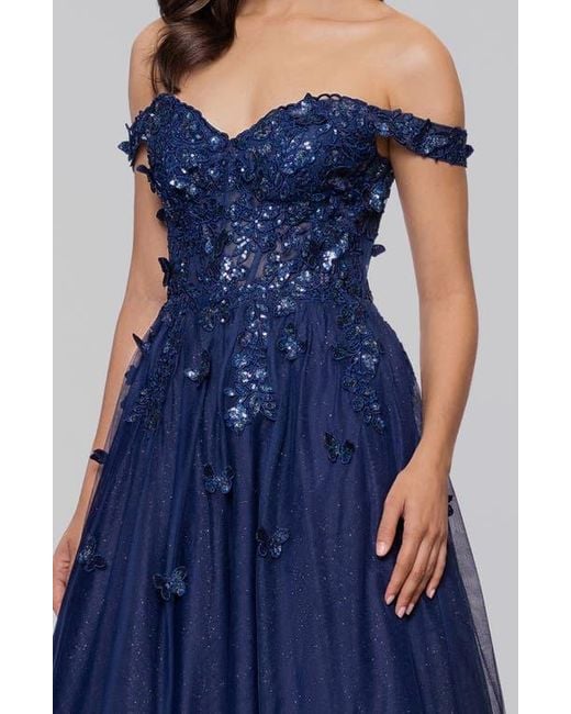 blue dress bag Beautiful Blue Dress – So Basic Boutique main image 1