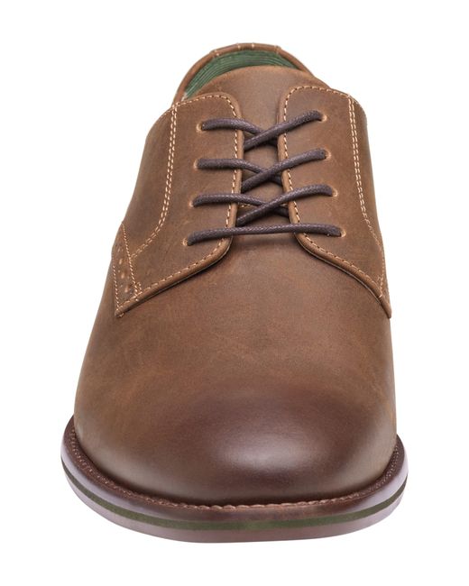 Johnston & Murphy Conard 2.0 Plain Toe Oxford in Brown for Men | Lyst