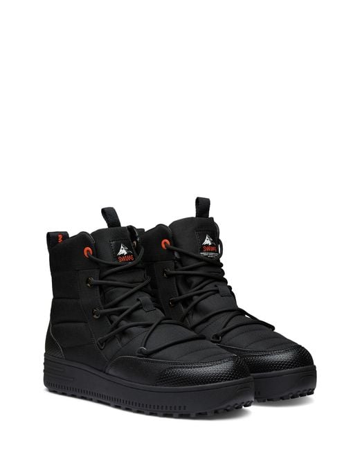 Swims Black Snow Runner Boot for men