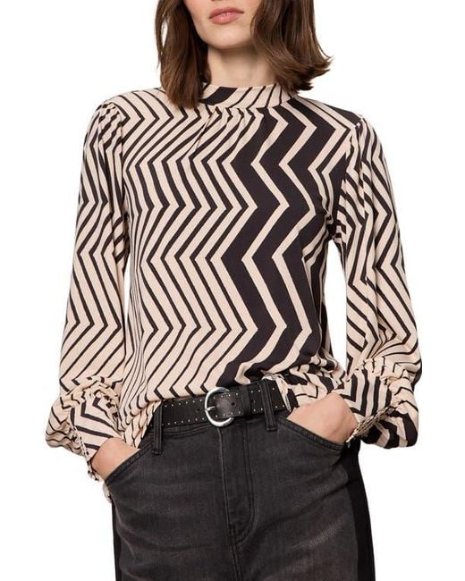 Sanctuary Multicolor Mixed Print Top