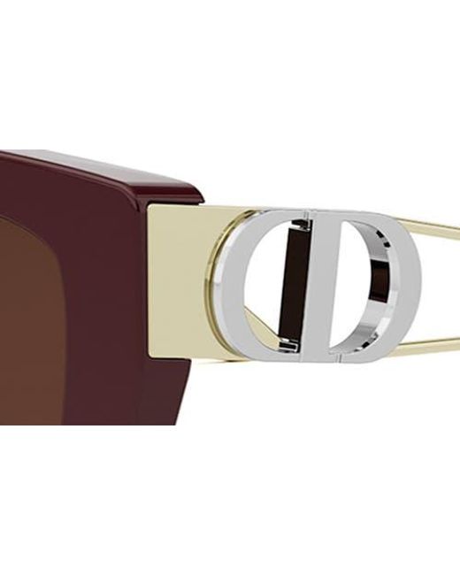 【DIOR】 30Montaigne S13I サングラス 30Montaigne S13I Nude Square Sunglasses | DIOR
