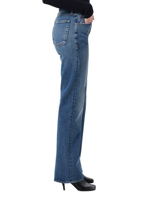 Agolde Blue Kick Bootcut Jeans