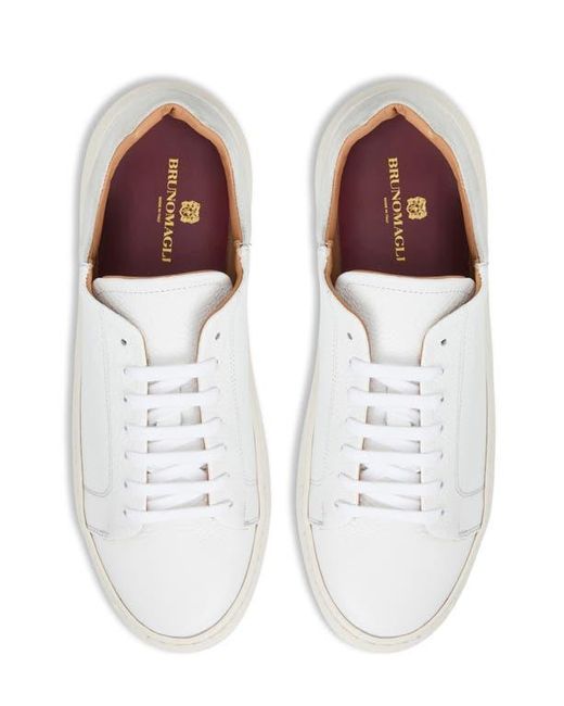 Bruno Magli White Salvatore Sneaker for men