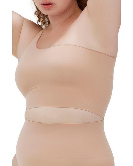 Noody Natural Seamless Body Smooth One Shoulder Top