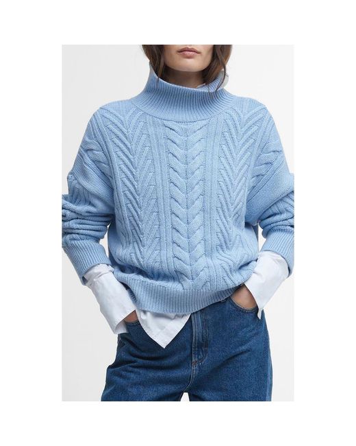 Barbour sweater Blue hotsell