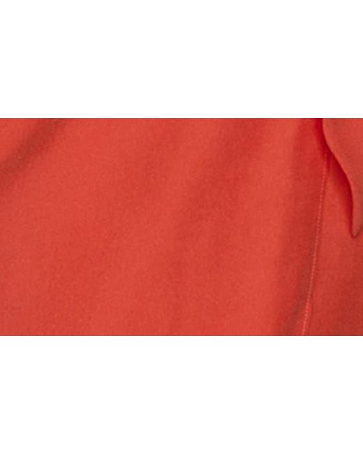 Mango Red Colla Midi Wrap Dress At Nordstrom