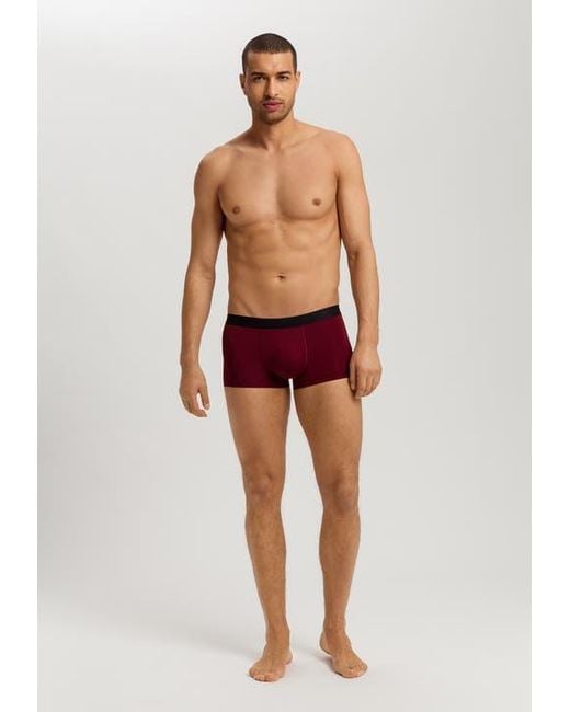 Hanro Red Micro Touch Boxer Brief for men