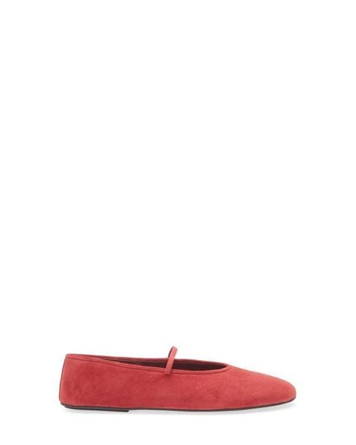 Jeffrey Campbell Red Dancerina Mary Jane Ballet Flat