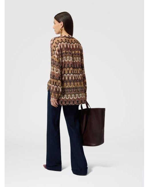 Missoni Natural Oversized Blouse