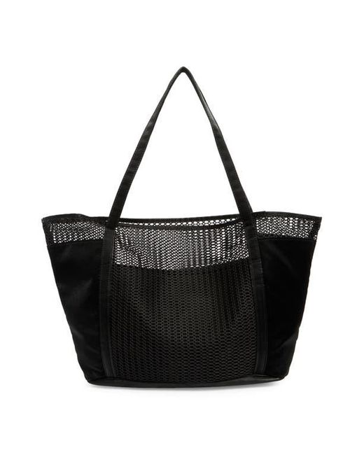 Sam Edelman Black Kyla Mesh Tote