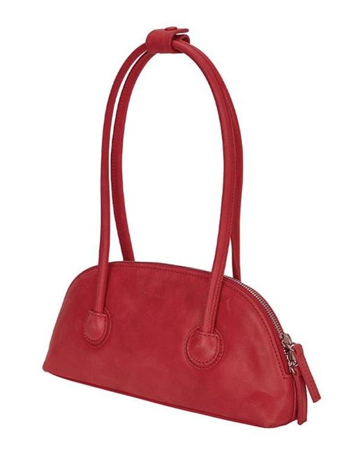 MARGE SHERWOOD Red Bessette Leather Shoulder Bag