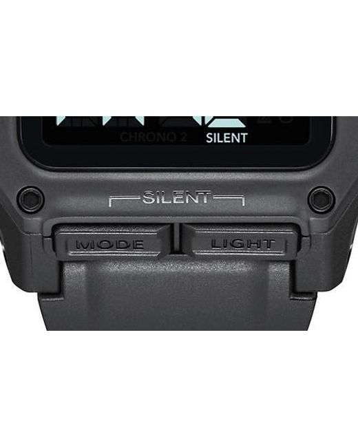 Nixon Black Regulus Digital Watch, 46Mm for men
