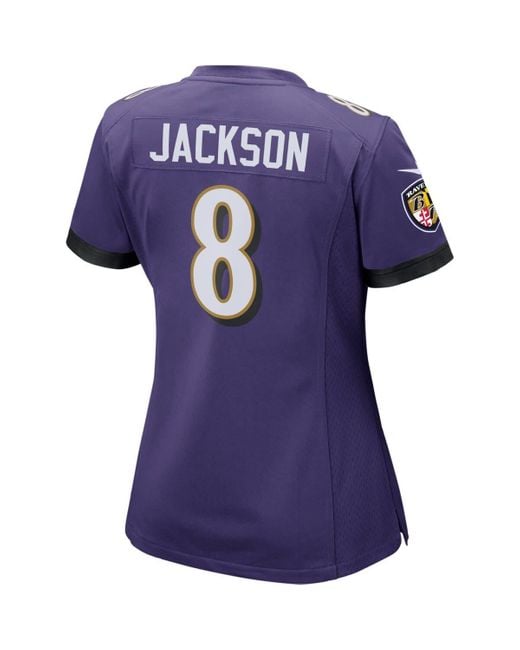 Nike Lamar Jackson Purple Baltimore Ravens Game Jersey At Nordstrom | Lyst