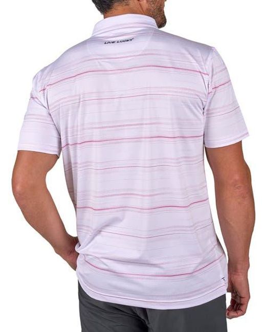 Black Clover Purple Dots Polo for men
