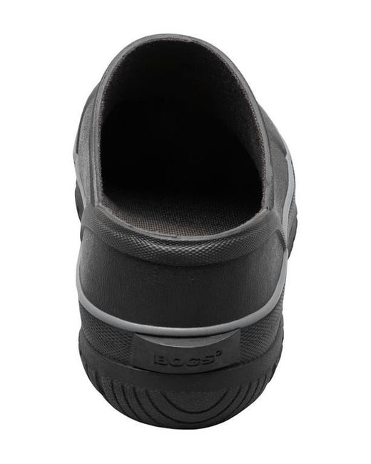 Bogs Black Digger Waterproof Clog for men