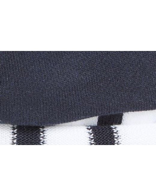 Thom Browne Blue Engineered 4-Bar Beanie for men