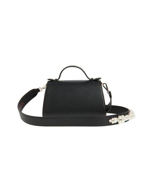 【Simone Rocha】バレンタイン レザーショルダーバッグ Simone Rocha Pochette Valentine Leather Crossbody Bag in