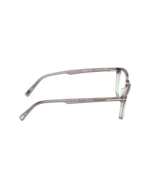Tom Ford Multicolor 56Mm Square Light Blocking Glasses for men