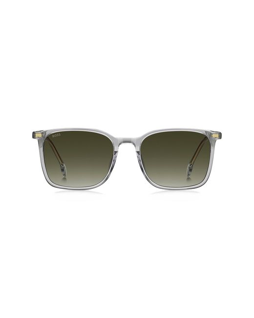 Boss Green 55Mm Square Sunglasses for men