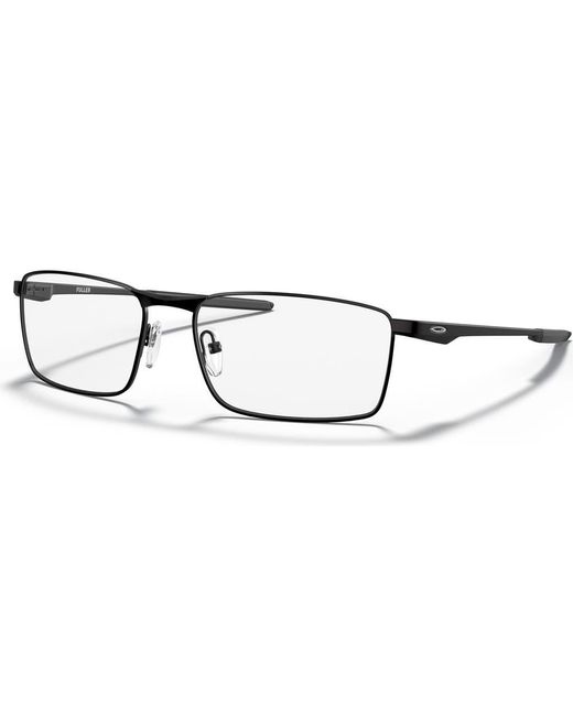 Oakley Brown 57Mm Rectangle Optical Glasses for men