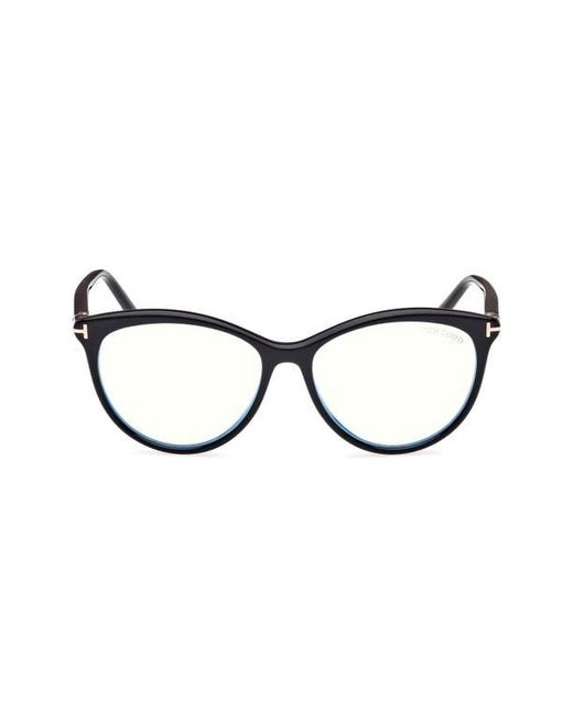 Tom Ford Multicolor 55Mm Round Light Blocking Glasses