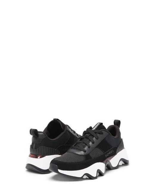 Sorel Black Kinetic Impact Ii Wonder Lace Sneaker