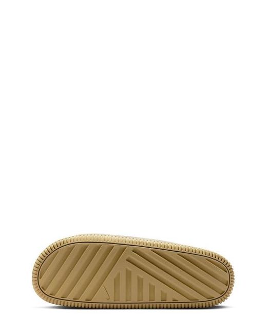 Nike Green Calm Printed Sport Slide for men