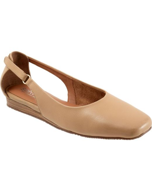 Softwalk® Brown Venice Flat