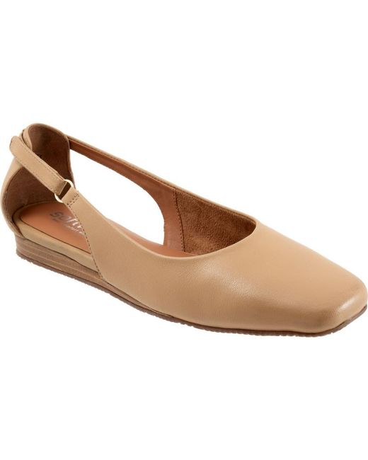 Softwalk® Brown Venice Flat