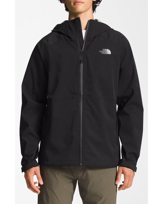 The North Face Black Valle Vista Waterproof Jacket for men