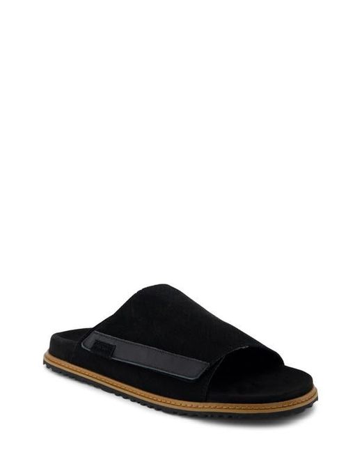 TOMS Black Danilo Slide Sandal for men
