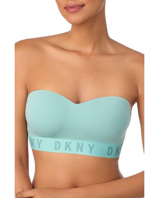 DKNY Blue Cozy Removable Strap Wireless Bra