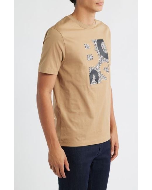 Boss Natural H-Thompson Graphic T-Shirt for men