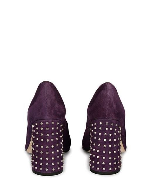 Saint G. Purple Pamina Pointed Toe Pump