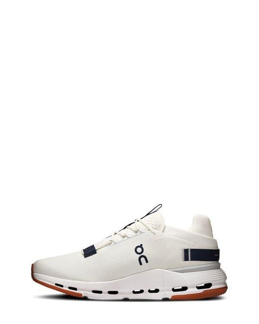 On Shoes White Cloudnova 2 Training Sneaker for men
