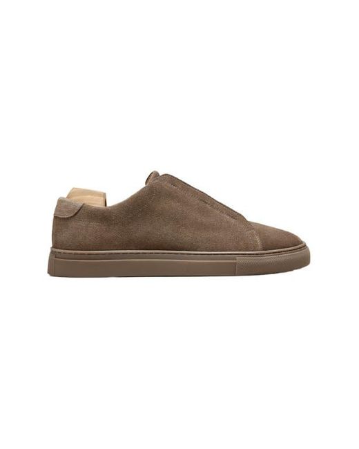 Myrqvist Brown Alnö Elastic Sneakers for men