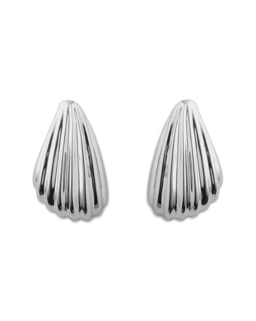 Eliou White Marene Earrings