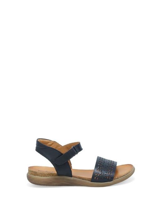 Miz Mooz Blue Mave Ankle Strap Sandal