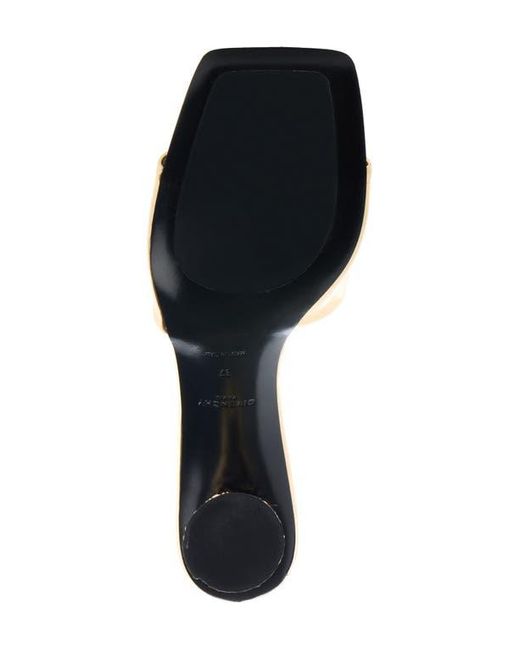 Givenchy Natural Logo Heel Sandal